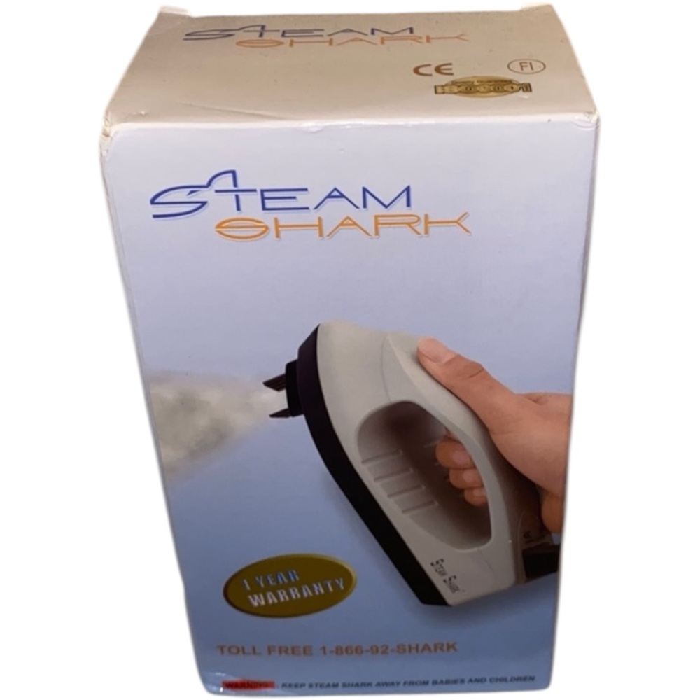 Steam Shark Handheld Garment + Linen Steamer - Blue NWT
